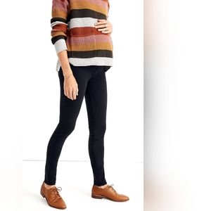 Madewell Maternity Skinny Jeans Lunar Black